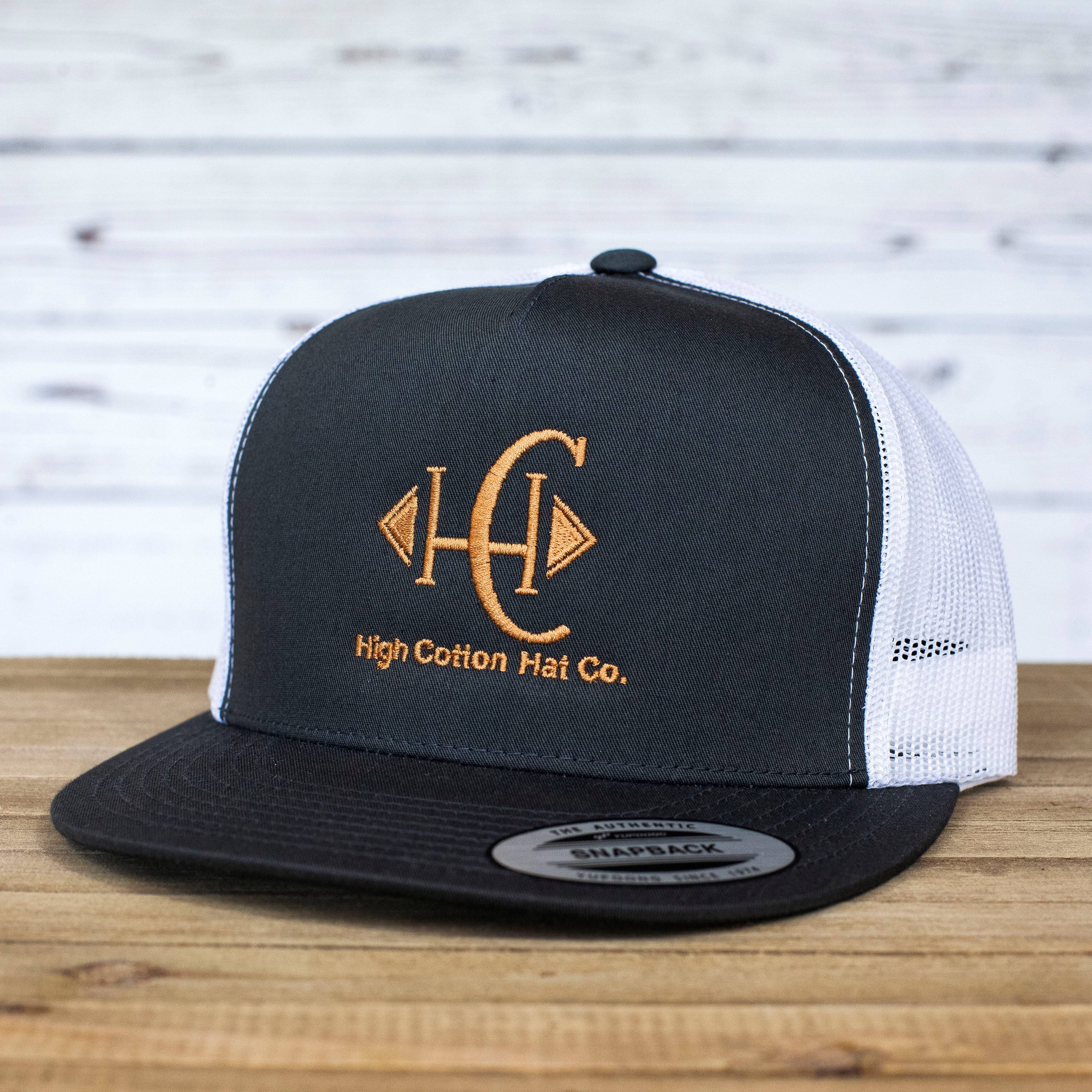 Brand Flat Bill Charcoal
