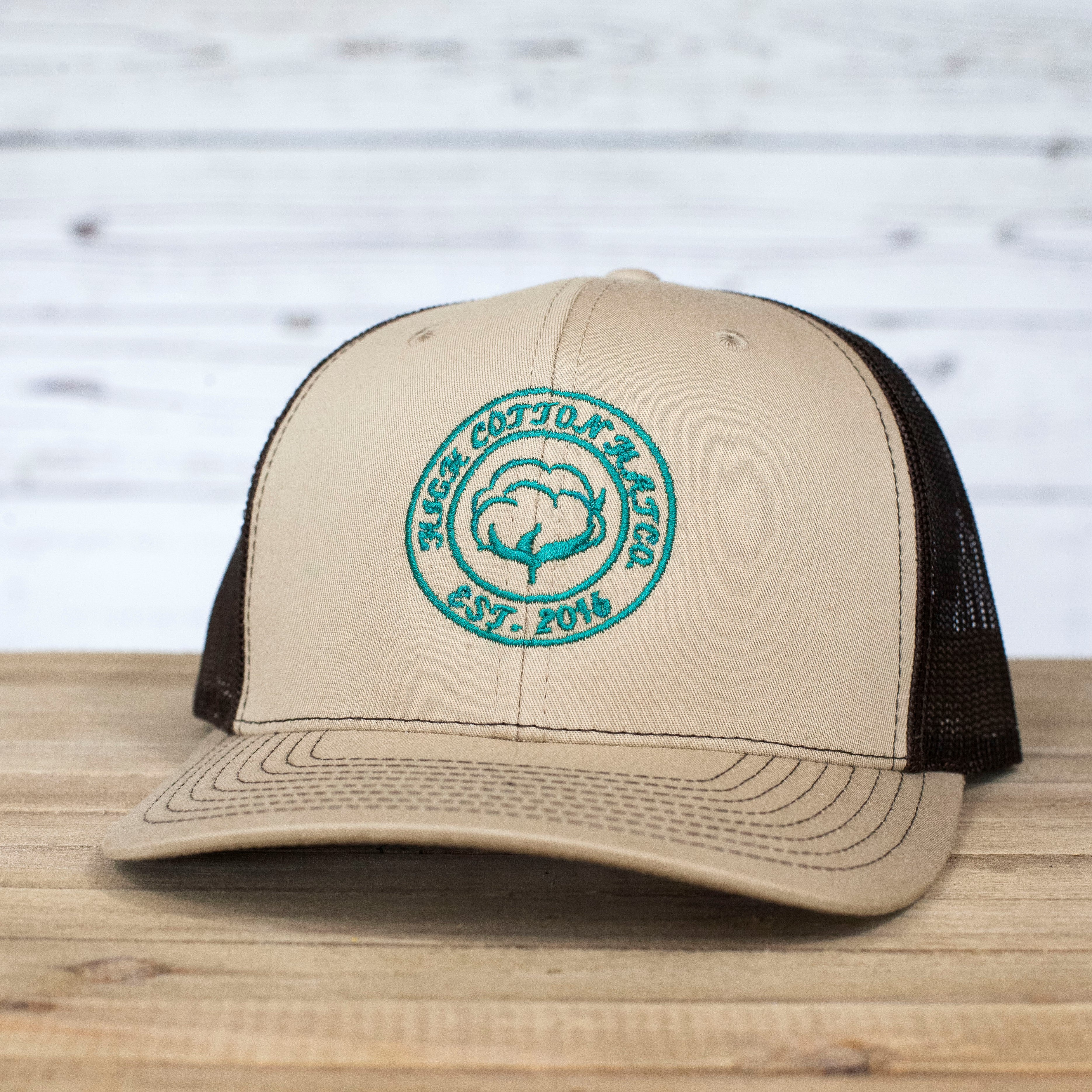 Cotton Circle Khaki/Coffee