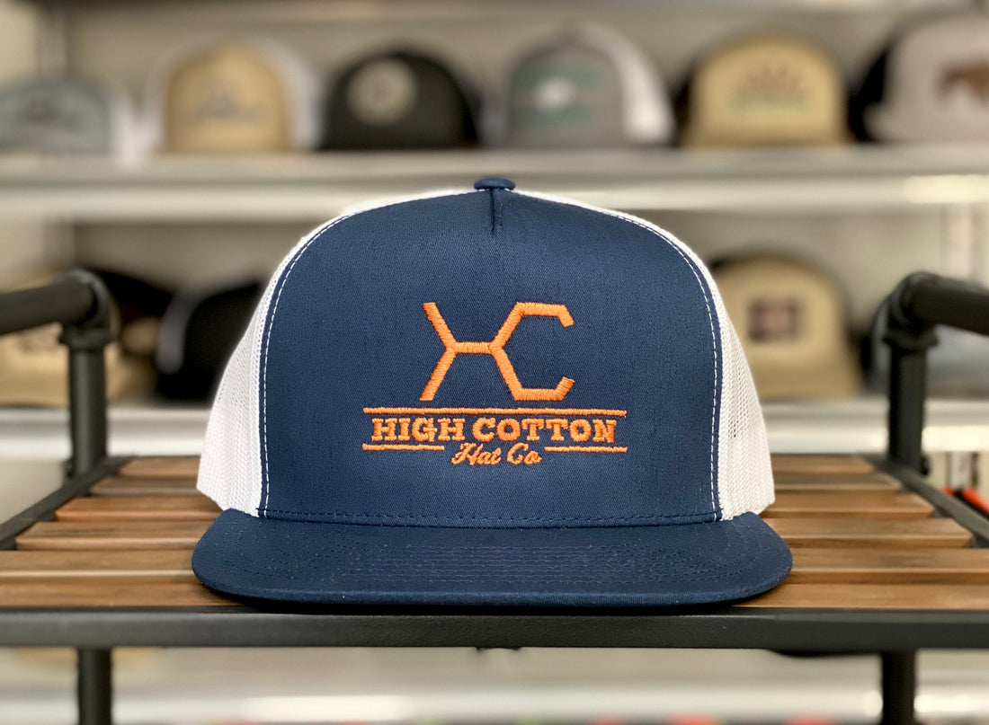 Flynn Flat Bill Navy