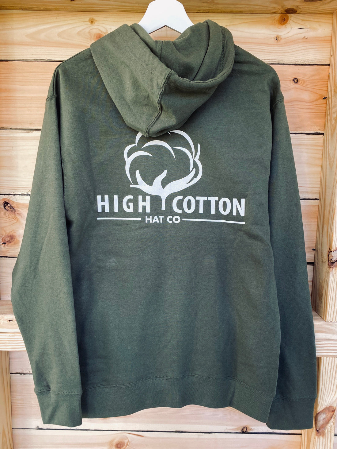 Deep South Hoodie - Olive Green