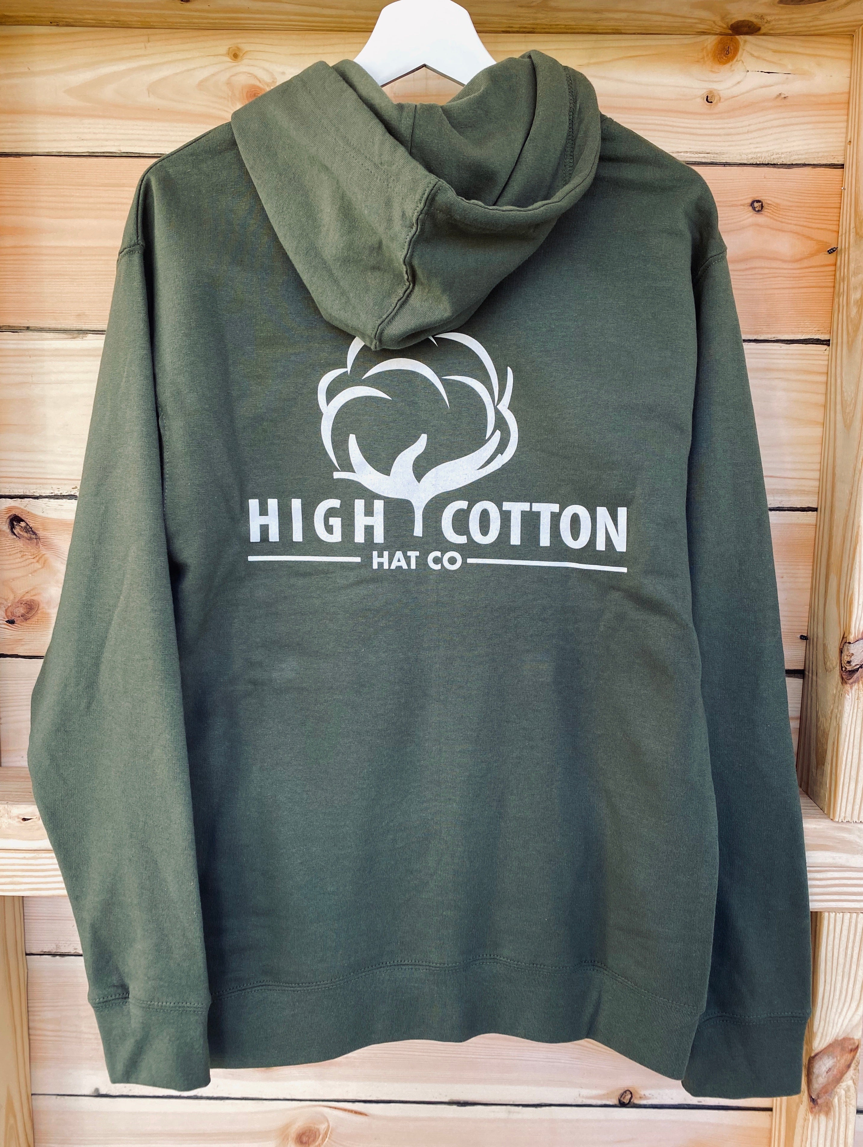 Deep South Hoodie - Olive Green