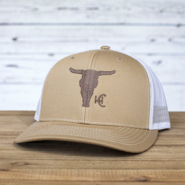 Frost Khaki/White – High Cotton Hat Co
