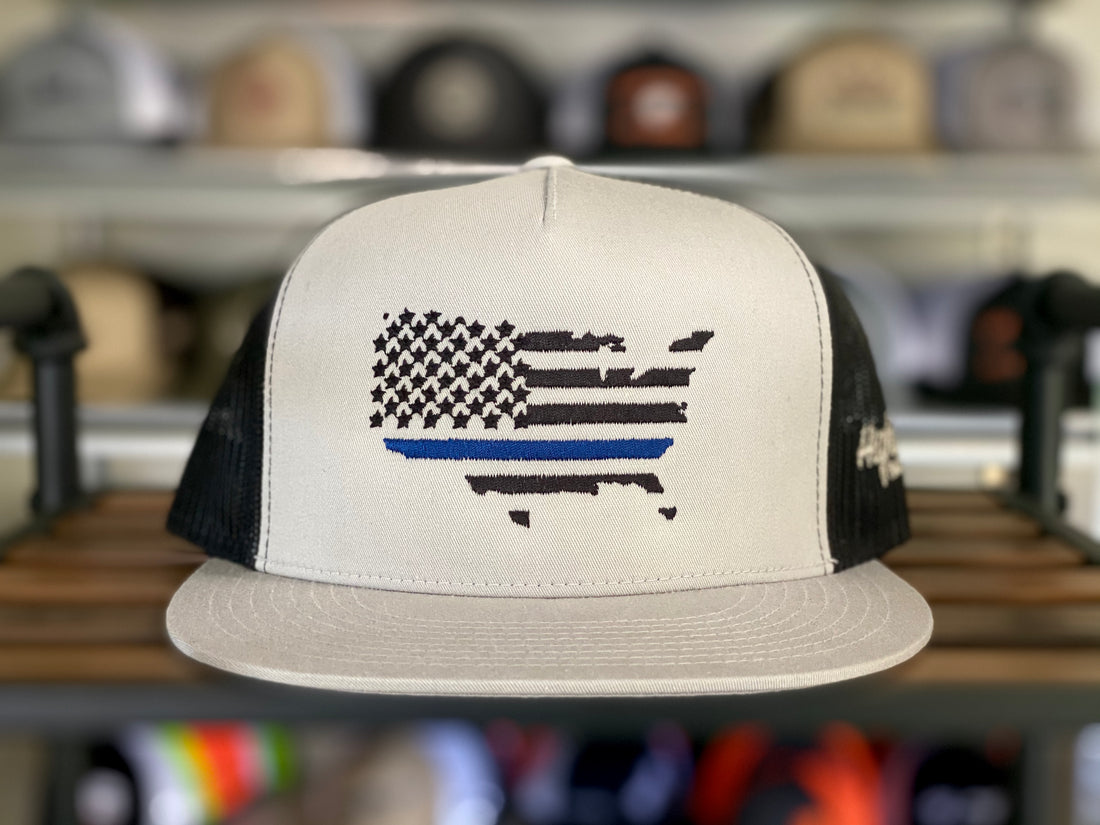 Blue Line Flat Bill